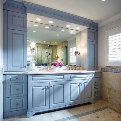 bathroom renovations Ottawa - custom cabinetry