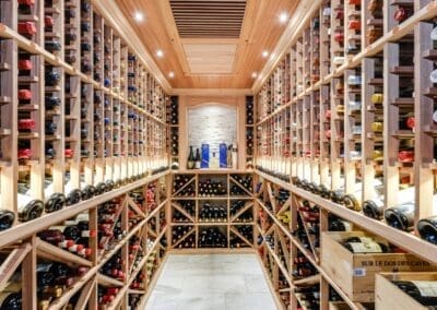 basement renovations ottawa - wine cellar